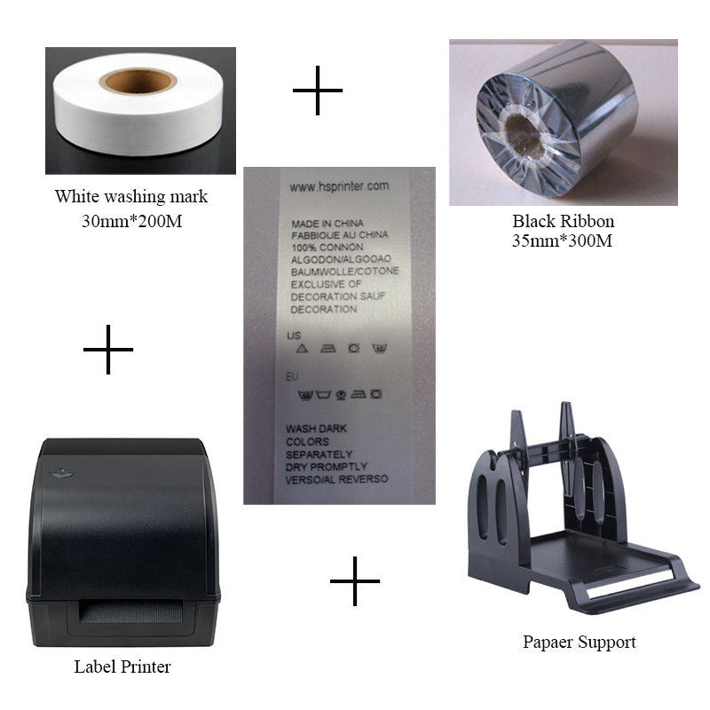 Wash Care Label Printer 