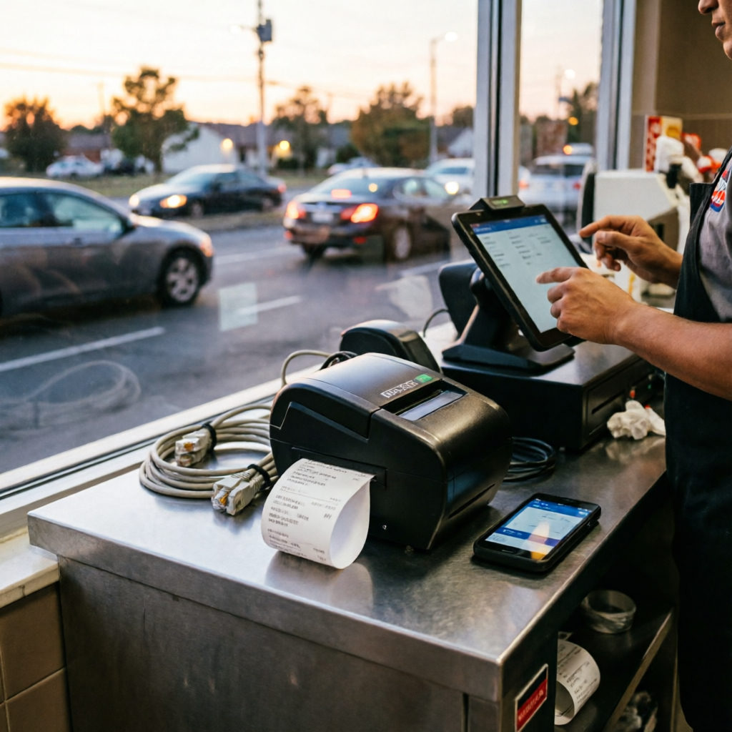 HSPOS Thermal Printers Address Key North America Market Needs: Bluetooth + Ethernet, 3-Inch Width & Cloud-Ready for QSR and Retail