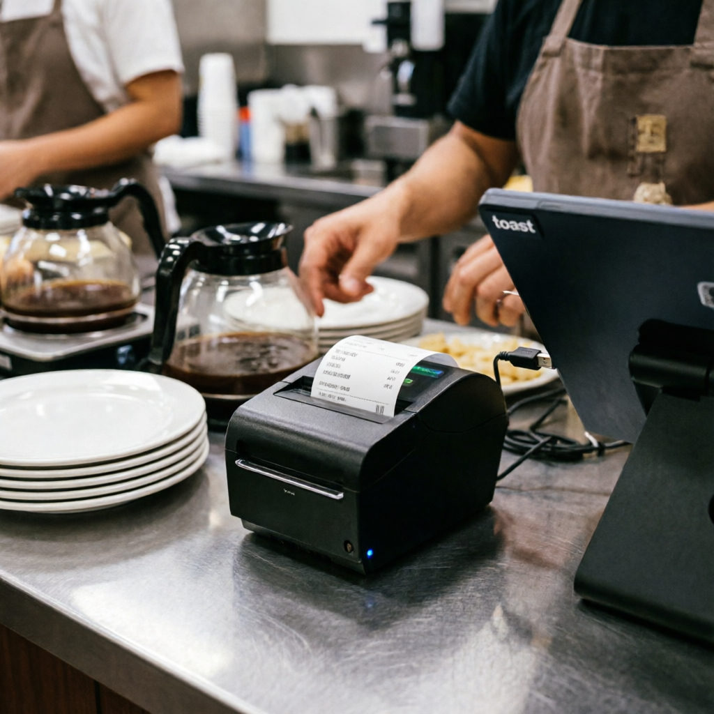 HSPOS DHS-Compliant Thermal Printers: Auto-Cutter, Dual-Interface & 24/7 Kiosk-Ready Models for Federal Retail and Food Service