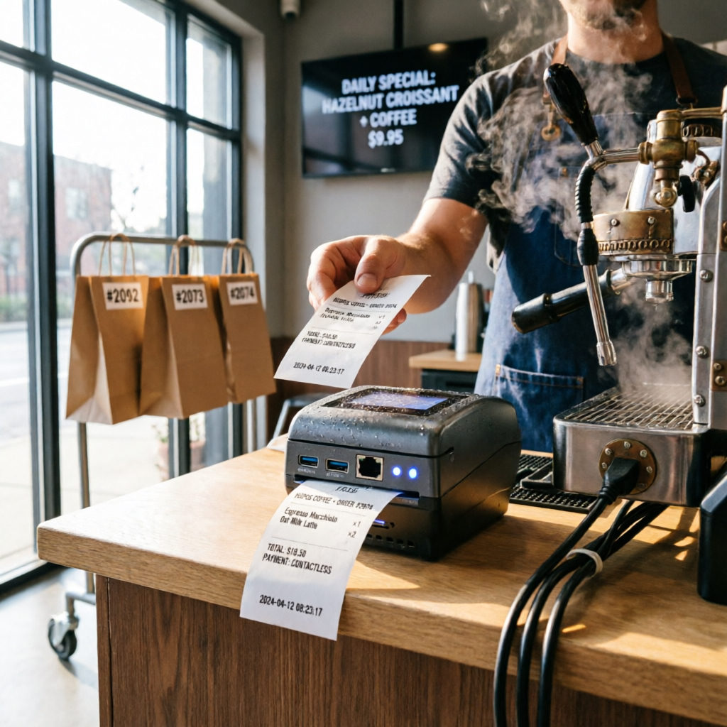 HSPOS Thermal Printers for Kiosks & Retail POS: IP65, Dual-Interface, and Low-Noise Models Explained