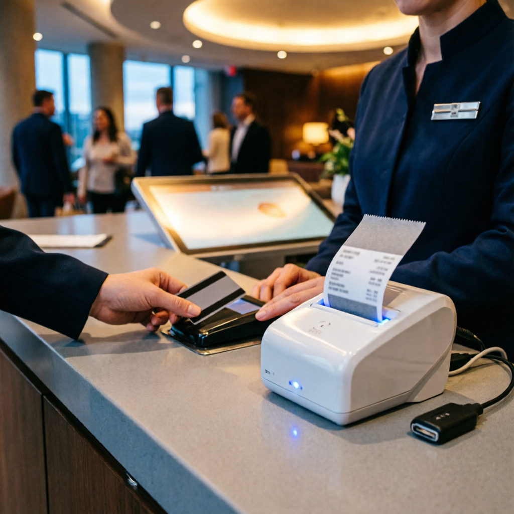 HSPOS Thermal Printers for Retail & Hospitality: Auto-Cutter, Dual-Interface, and Cloud-Ready POS Receipt Printers