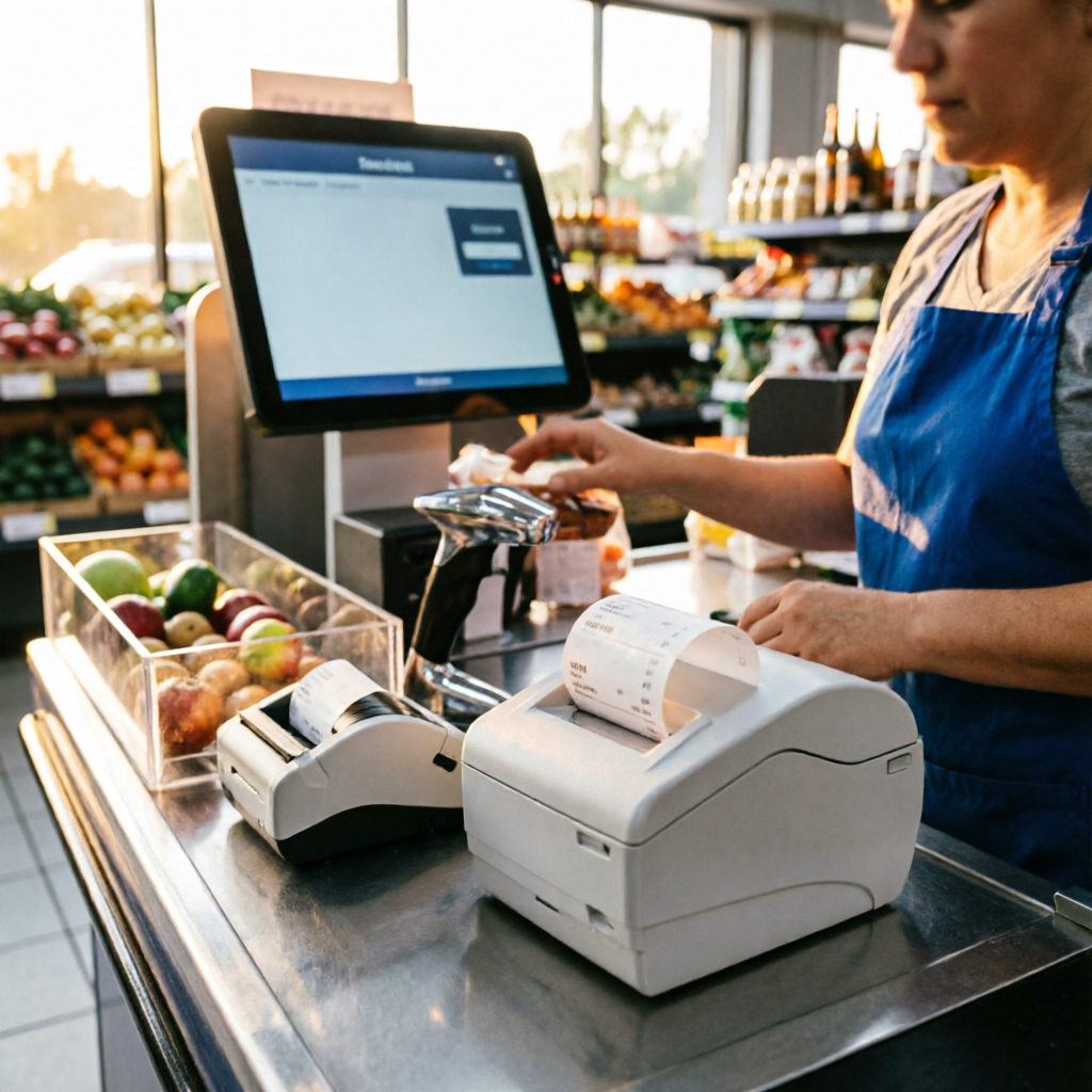 HSPOS Toshiba-Compatible POS Peripherals: Thermal Printers, Label Printers & Kiosk Integration for Retail, Food Service, and Grocery