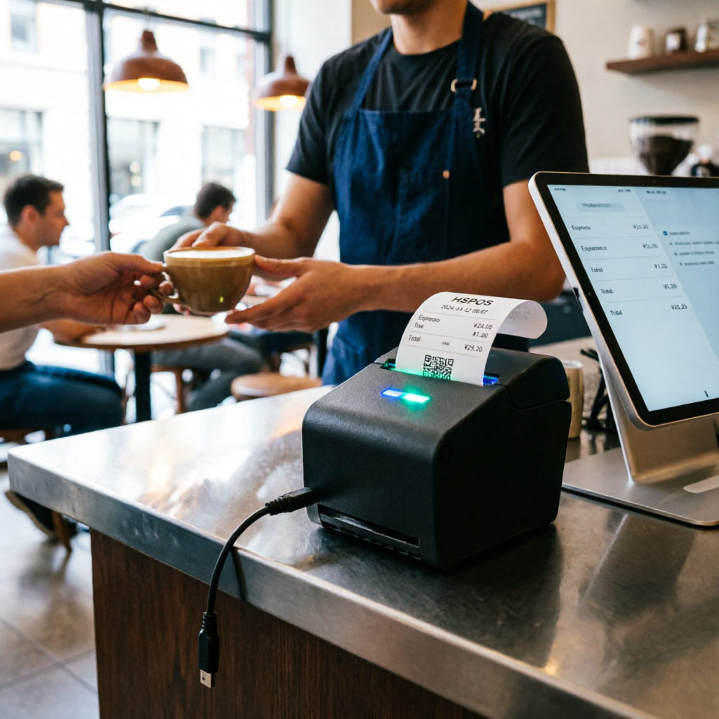 HSPOS Thermal Receipt Printers: Wi-Fi, Ethernet & USB-C Options for Cloud POS, Kiosks & Restaurants