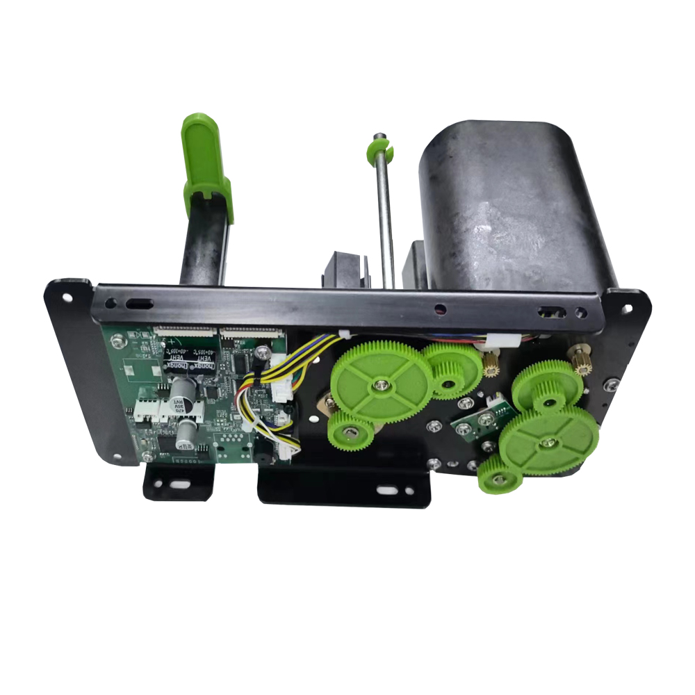 Label Printing Module Internal Gear Transmission Structure