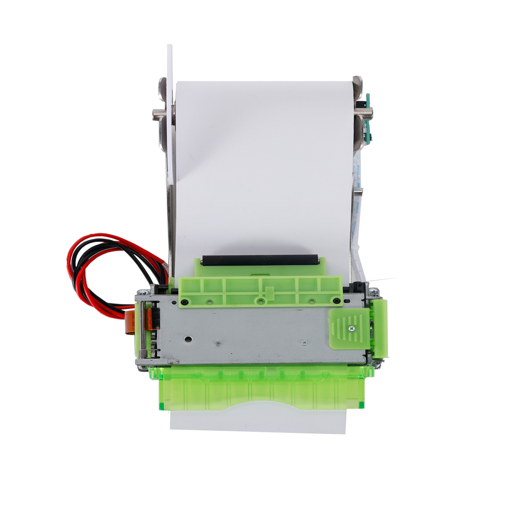 HS-QR34H Printer Paper Roll Installation Back View