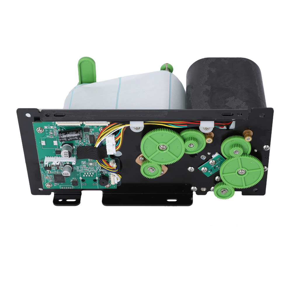 Label Printing Module Internal Circuit Structure with Paper Core