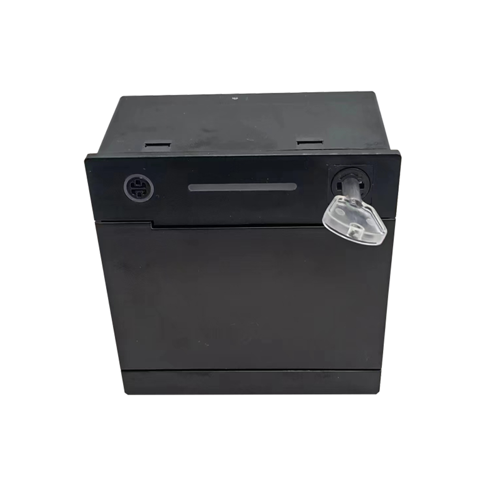 HS-E20 Panel Thermal Printer Black Model Front View