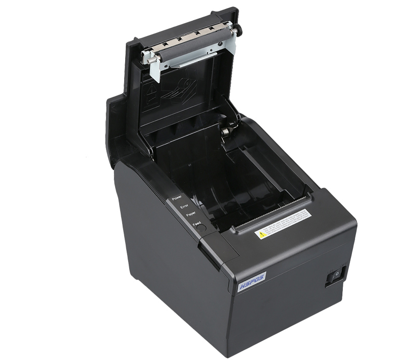 HS-J80U Printer Open Cover Paper Bin Interior Display