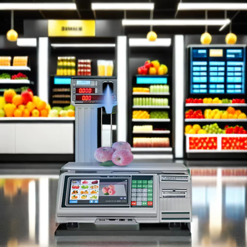 HS-A04 AI Recognition Scale with Printer