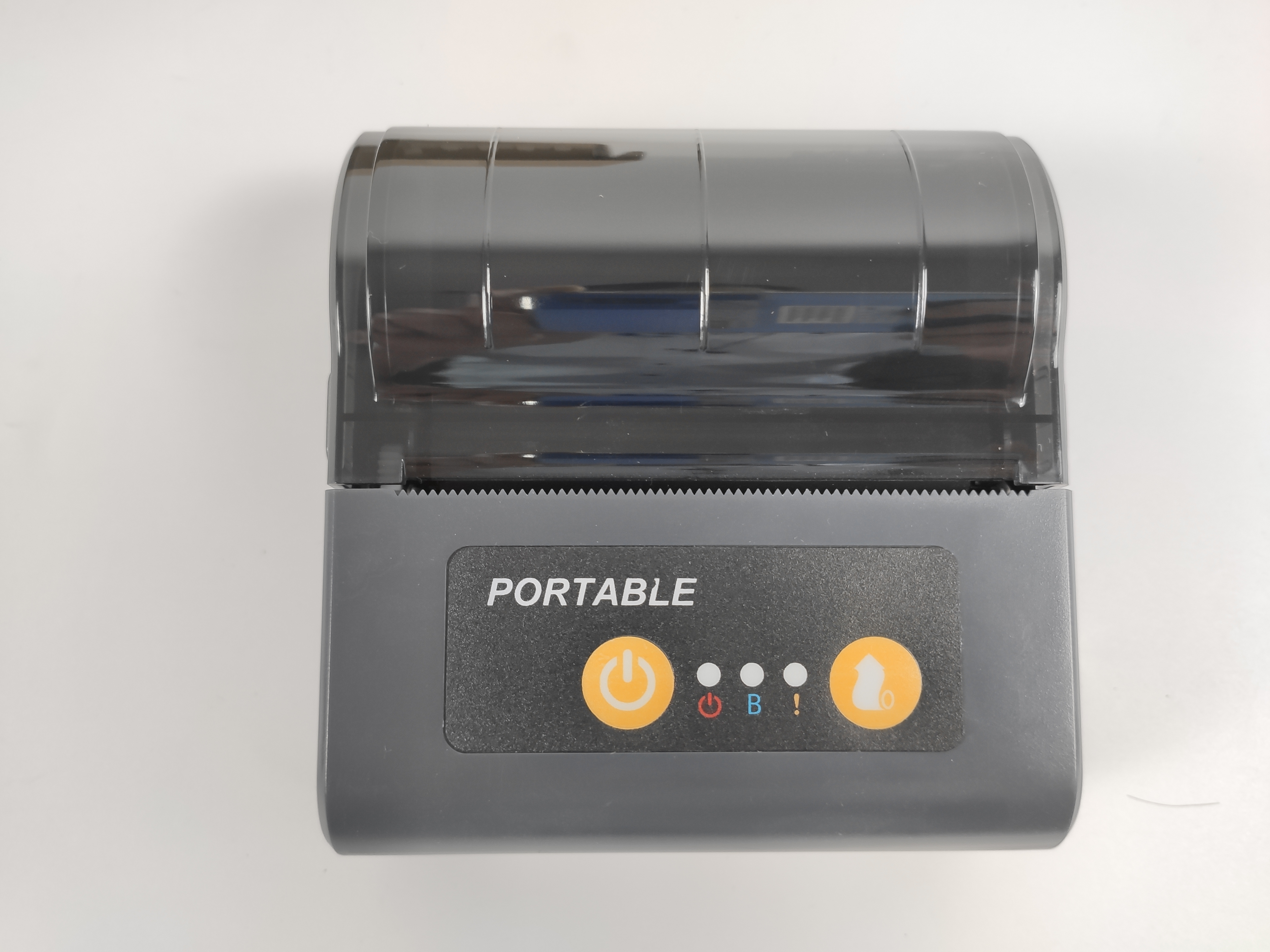 HS-88AI Printer Open Cover Paper Bin Internal Structure View