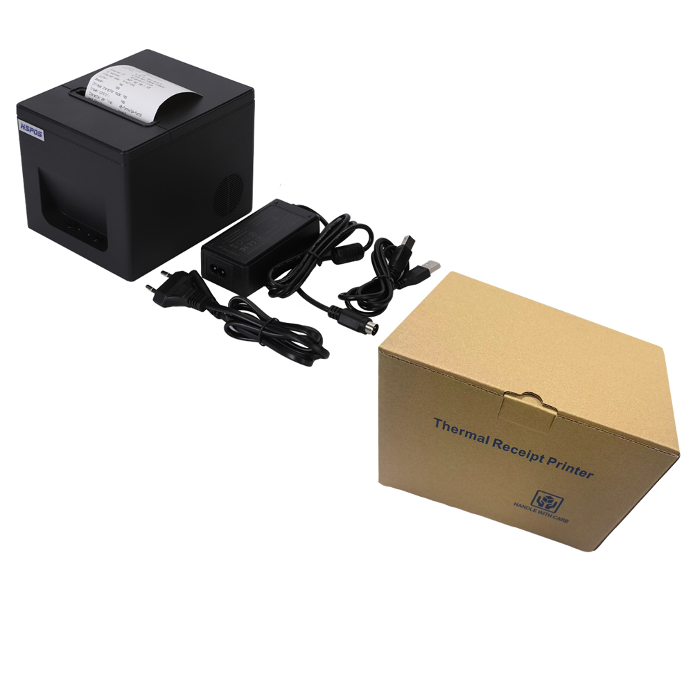 80mm Thermal Receipt Printer Hspos Hs Kl80 Pos Printer With Auto Cut 