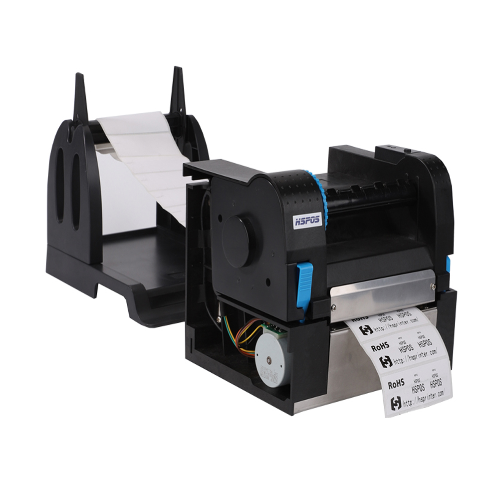 HS-K27 4 英寸热敏热转印标签打印机 127mm/s 高速多接口工业级标签机