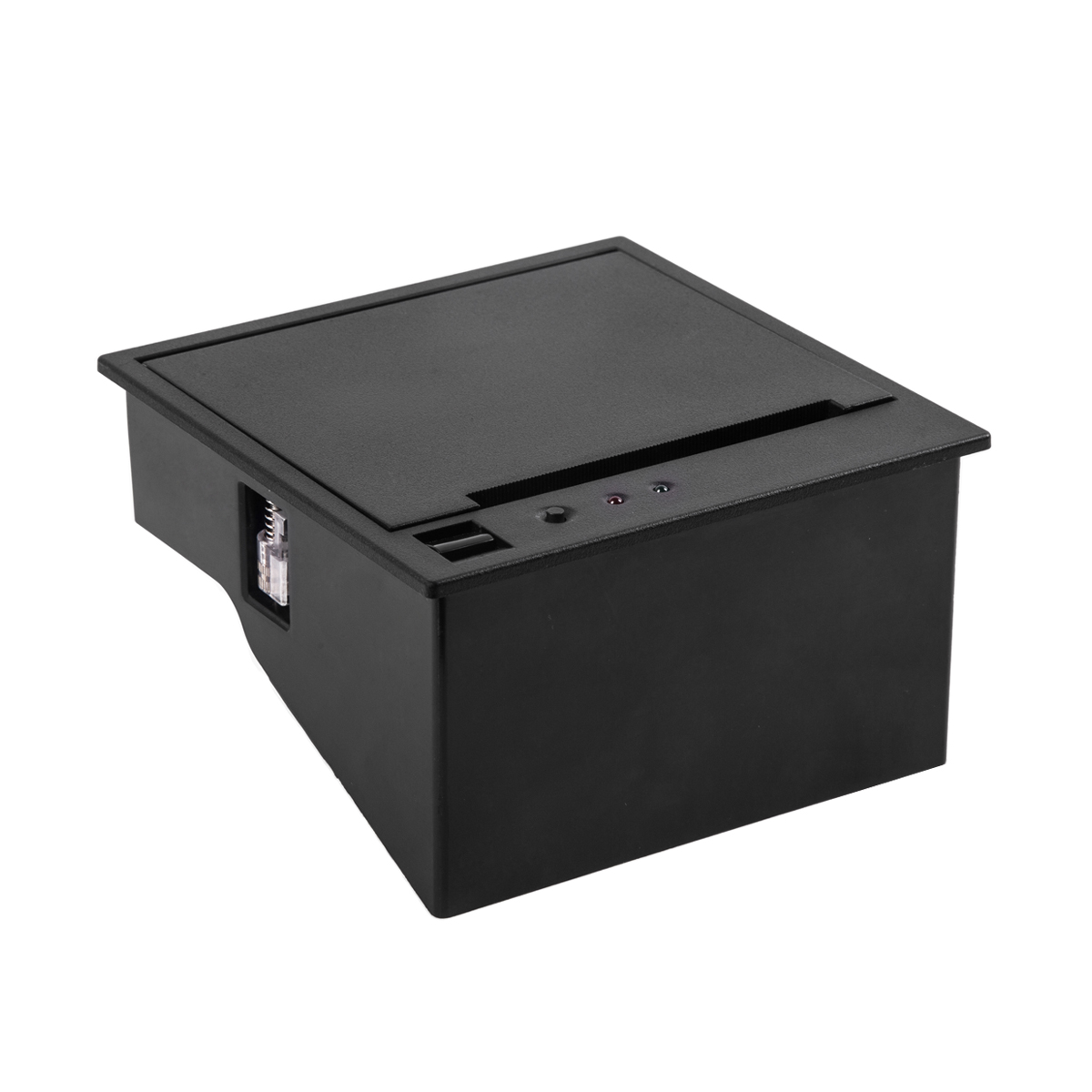 HS-EC80 双纸宽嵌入式热敏打印机 多接口自动切刀高清票据标签打印设备